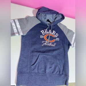 NFL Bears Blue and Gray Hoodie